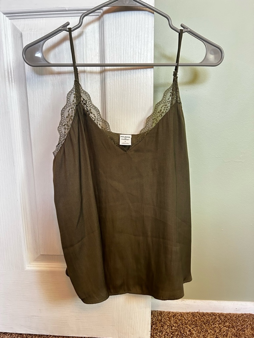 Melrose and Market Lace Cami, size M
